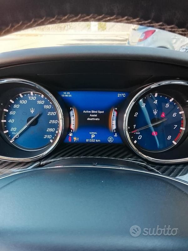 Usata Maserati 430 430 CV (316 kW) 2018 Blu Berlina