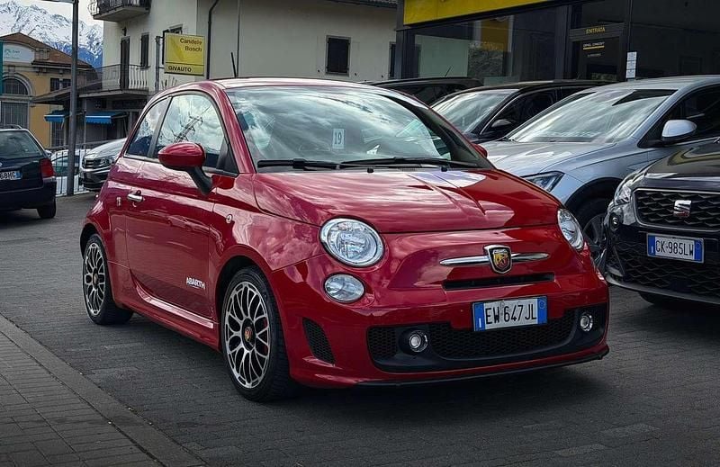 Usata Abarth 500 135 CV (99 kW) 2014 Rosso Berlina