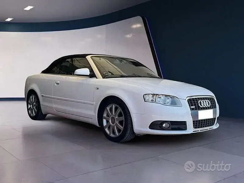 Usata Audi A4 Cabriolet 140 CV (102 kW) 2008 Bianco Cabrio