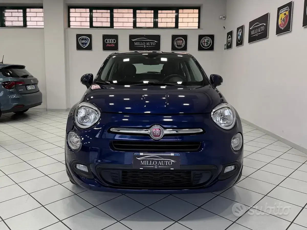 Usata Fiat 500X Lounge 95 CV (69 kW) 2017 Bluazzurro SUV