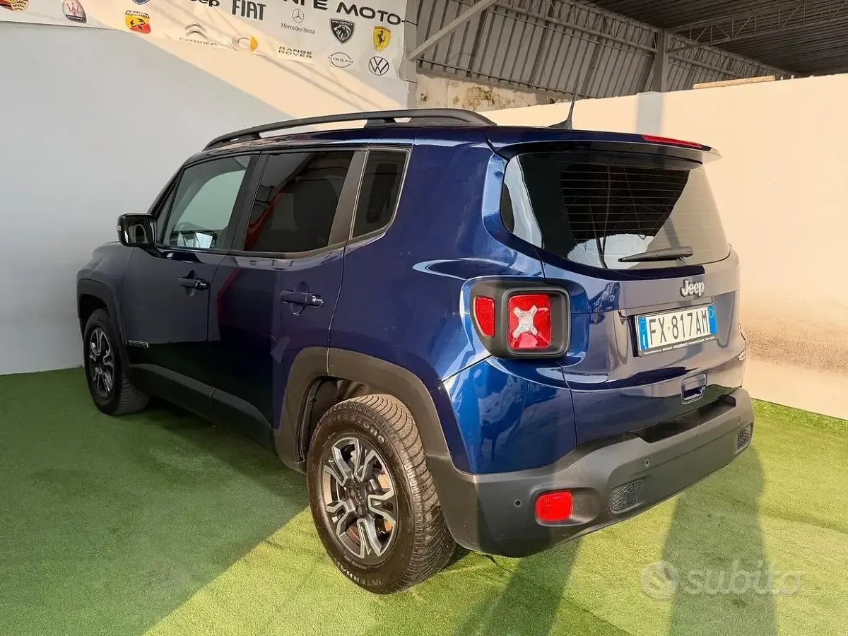 Usata Jeep Renegade Longitude 120 CV (88 kW) 2019 Blu/azzurro SUV