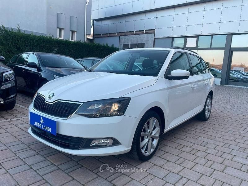 Usata Skoda Fabia Business Line 90 CV (66 kW) 2017 Bianco Berlina