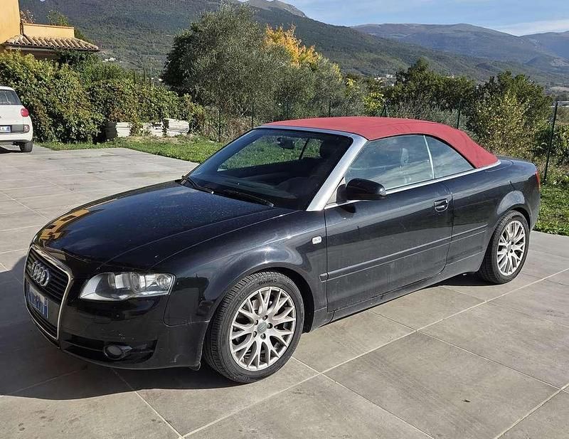 Usata Audi A4 Cabriolet 140 CV (102 kW) 2008 Nero Cabrio