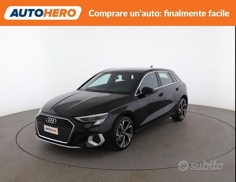 Usata Audi A3 Advanced 150 CV (110 kW) 2022 Nero Berlina