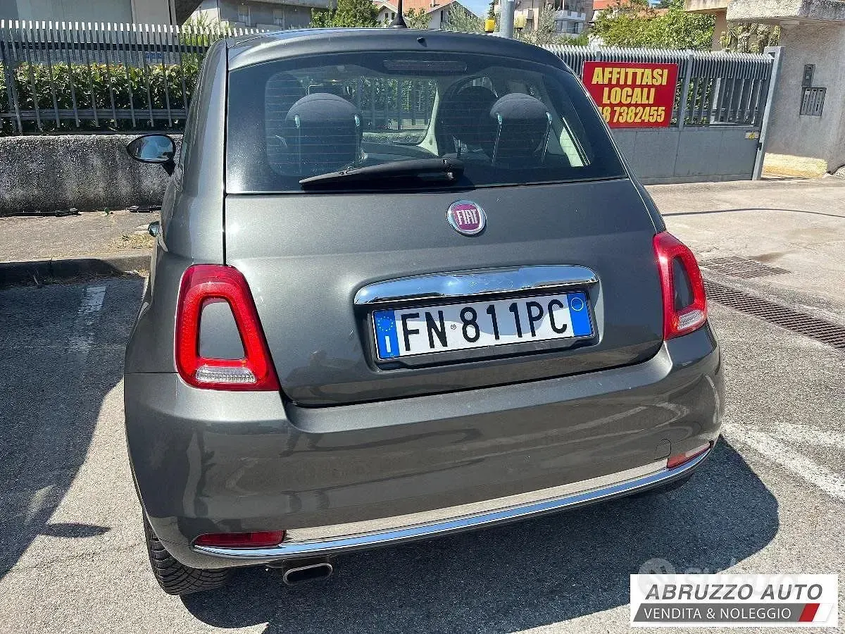 Usata Fiat 500 Lounge 69 CV (50 kW) 2019 Grigio Utilitaria