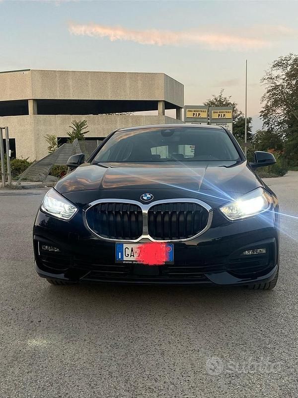 Usata BMW 116 Advantage 116 CV (85 kW) 2019 Nero Utilitaria