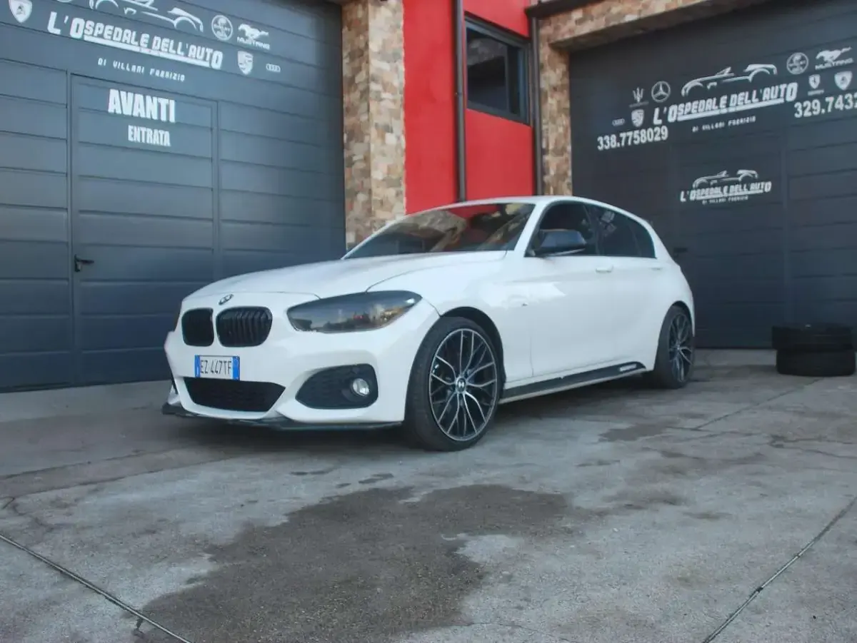 Usata BMW 125 M Sport 224 CV (164 kW) 2015 Bianco Utilitaria