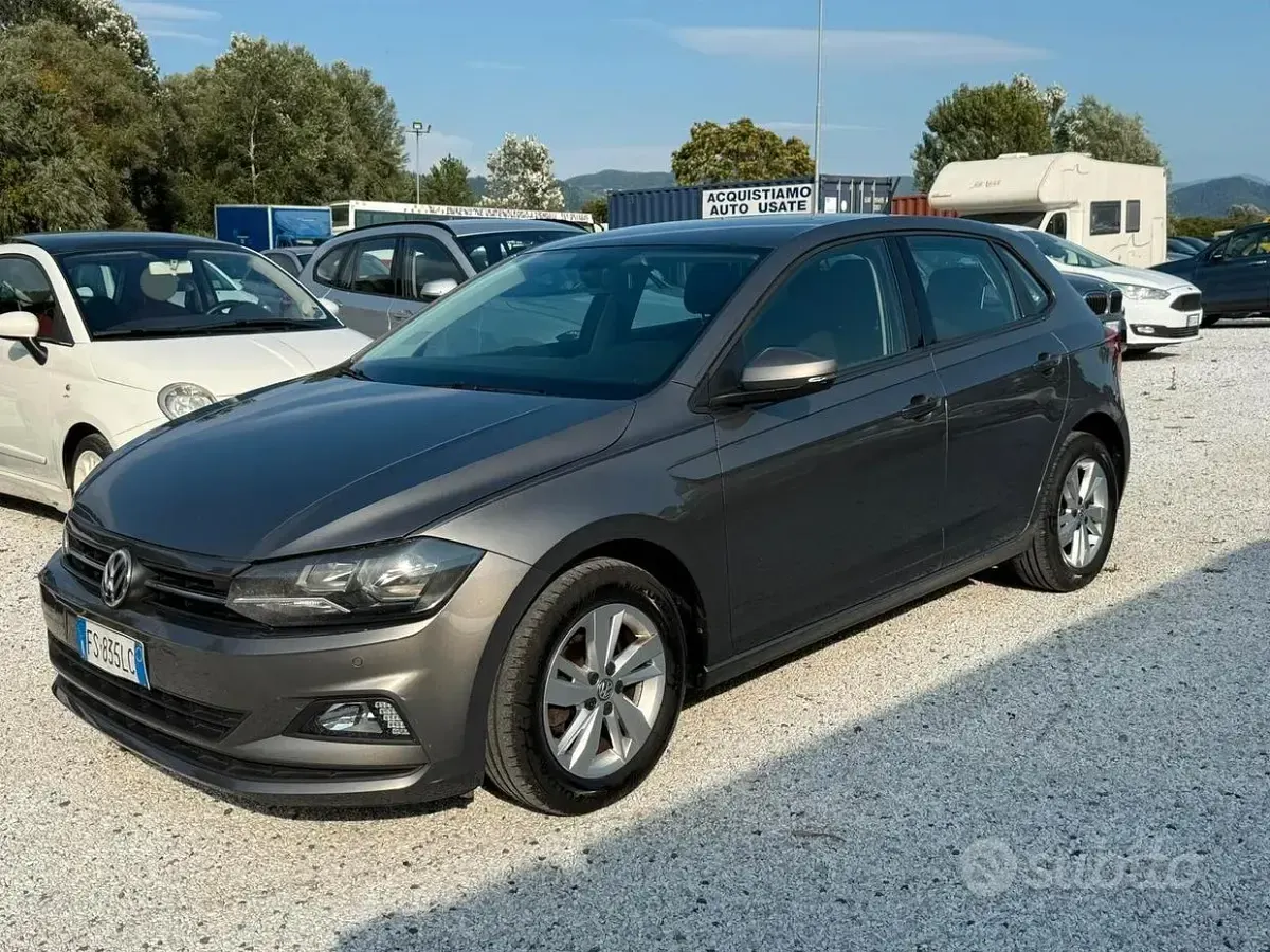 Usata VW Polo Highline 80 CV (58 kW) 2019 Grigio Utilitaria