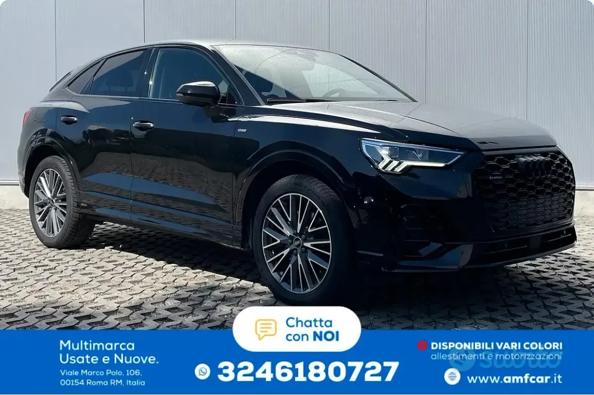 Usata Audi Q3 200 CV (147 kW) 2022 Nero SUV