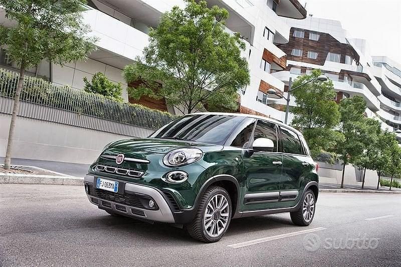 Usata Fiat 500L Cross 120 CV (88 kW) 2019 Grigio Monovolume
