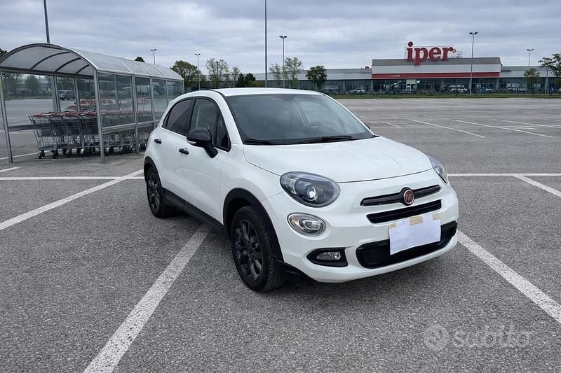 Usata Fiat 500X S 120 CV (88 kW) 2018 Bianco SUV