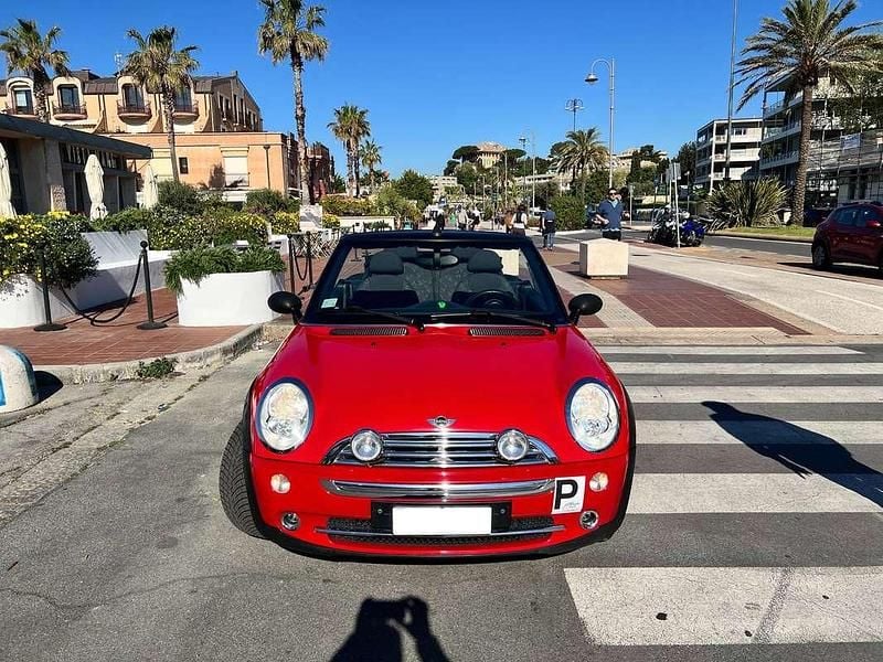 Usata Mini One Cabriolet 90 CV (66 kW) 2007 Rosso Cabrio