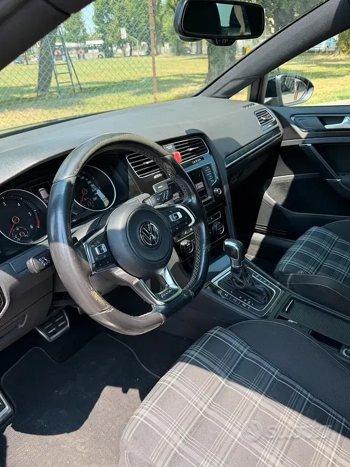 Usata VW Golf VII GTD 184 CV (135 kW) 2017 Nero Station wagon