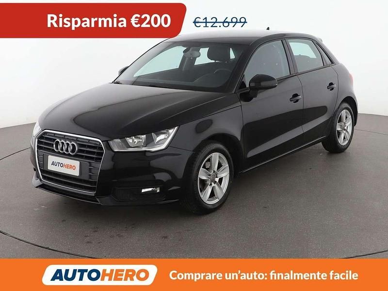 Usata Audi A1 90 CV (66 kW) 2016 Nero Utilitaria