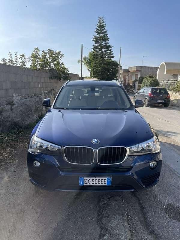 Usata BMW X3 150 CV (110 kW) 2014 Blu/azzurro SUV