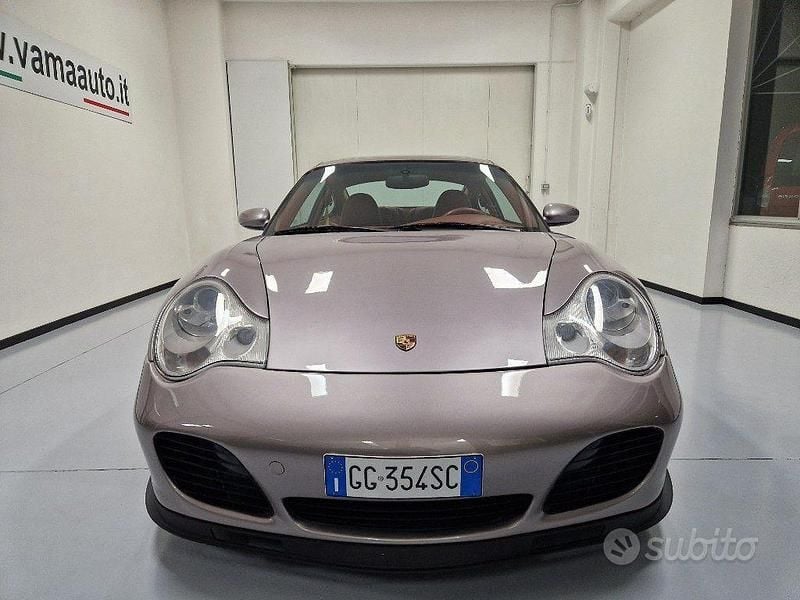 Usata Porsche 996 Turbo 420 CV (308 kW) 2002 Grigio Coupé