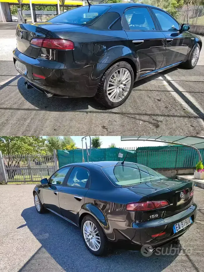 Usata Alfa Romeo 159 200 CV (147 kW) 2009 Nero Berlina
