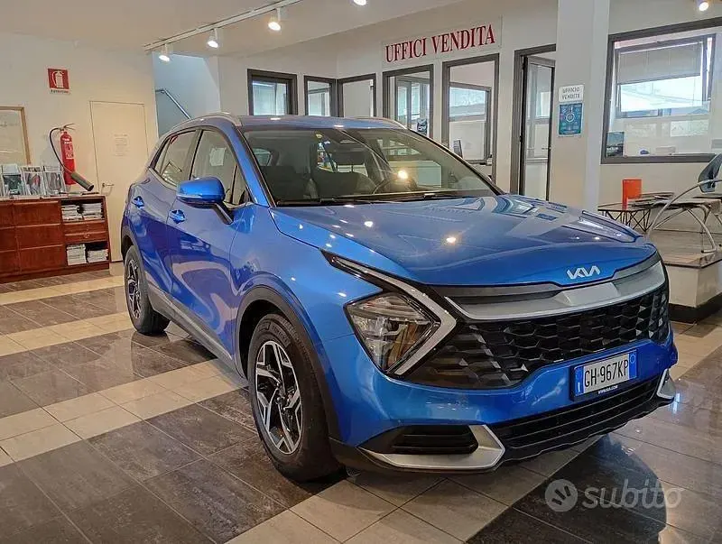 Usata Kia Sportage 136 CV (100 kW) 2022 Blu SUV