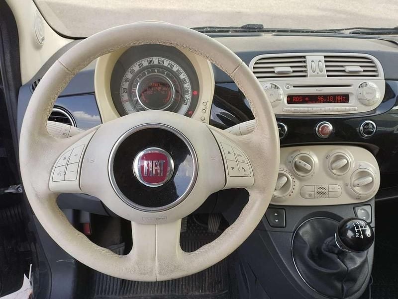 Usata Fiat 500C Lounge 69 CV (50 kW) 2009 Nero Cabrio