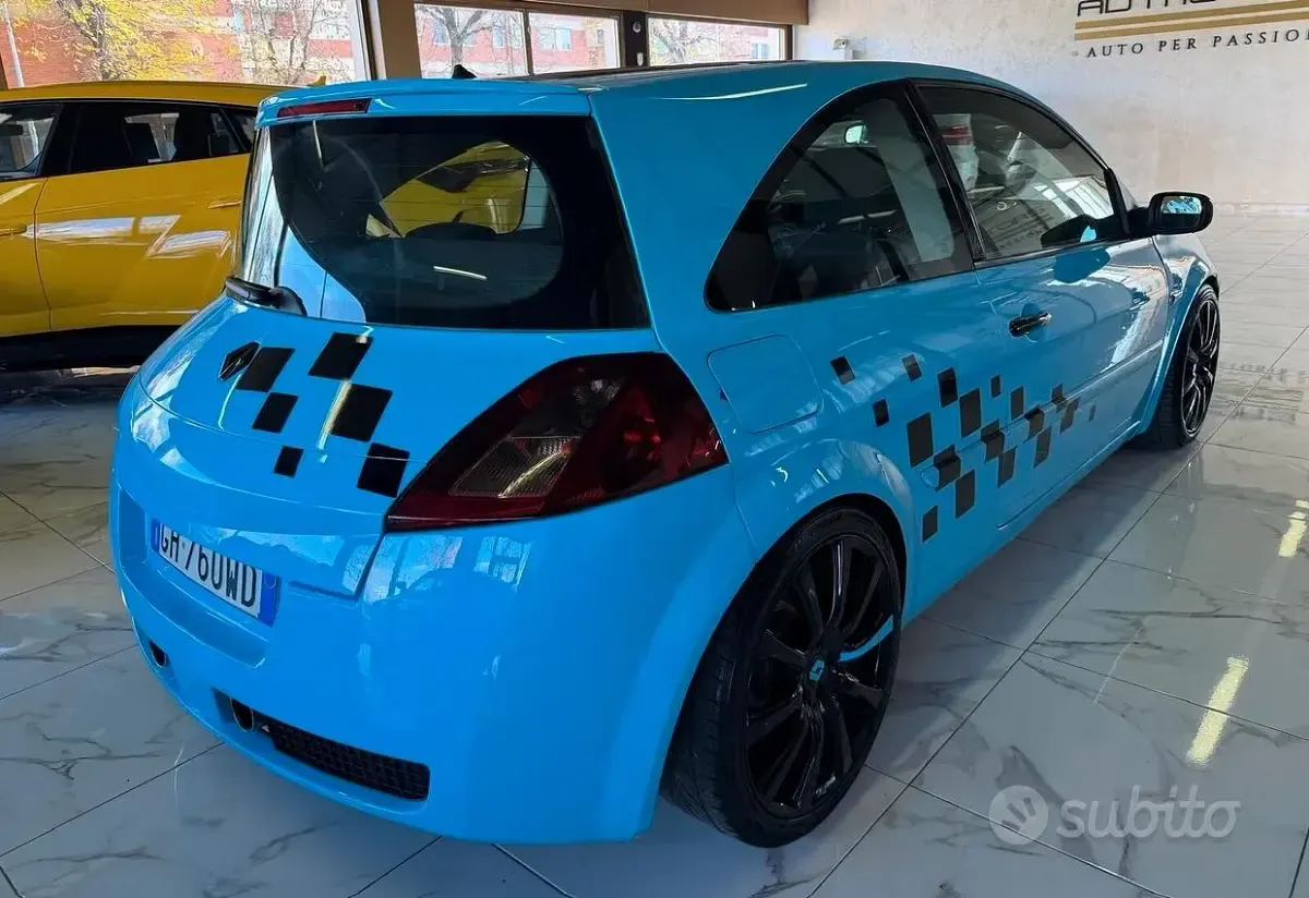 Usata Renault Mégane II R.S. 225 CV (165 kW) 2006 Blu Berlina