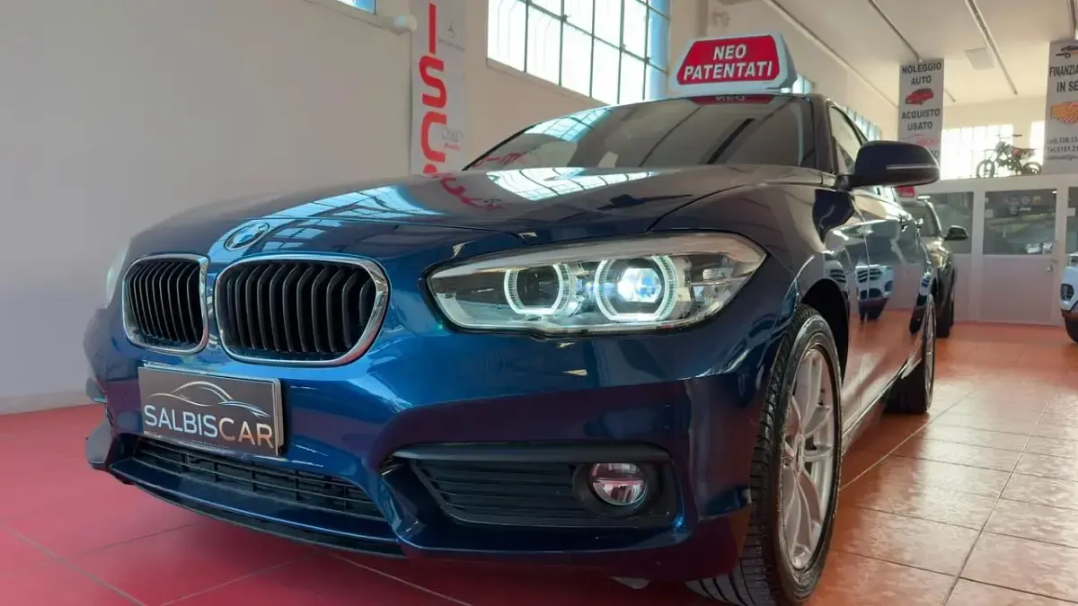 Usata BMW 116 Comfort Edition 115 CV (84 kW) 2019 Blu Utilitaria