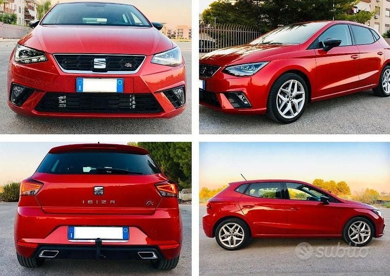 Rosso Usata 2019 Seat Ibiza FR Tre volumi | 13.899 € (Cara) - Immagine 1/4