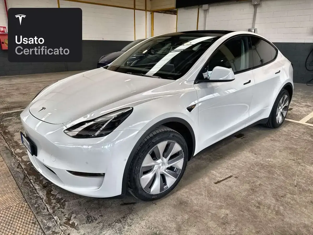 Usata Tesla Model Y Long Range AWD 258 kW (351 CV) 2022 Pearl white multicoat SUV