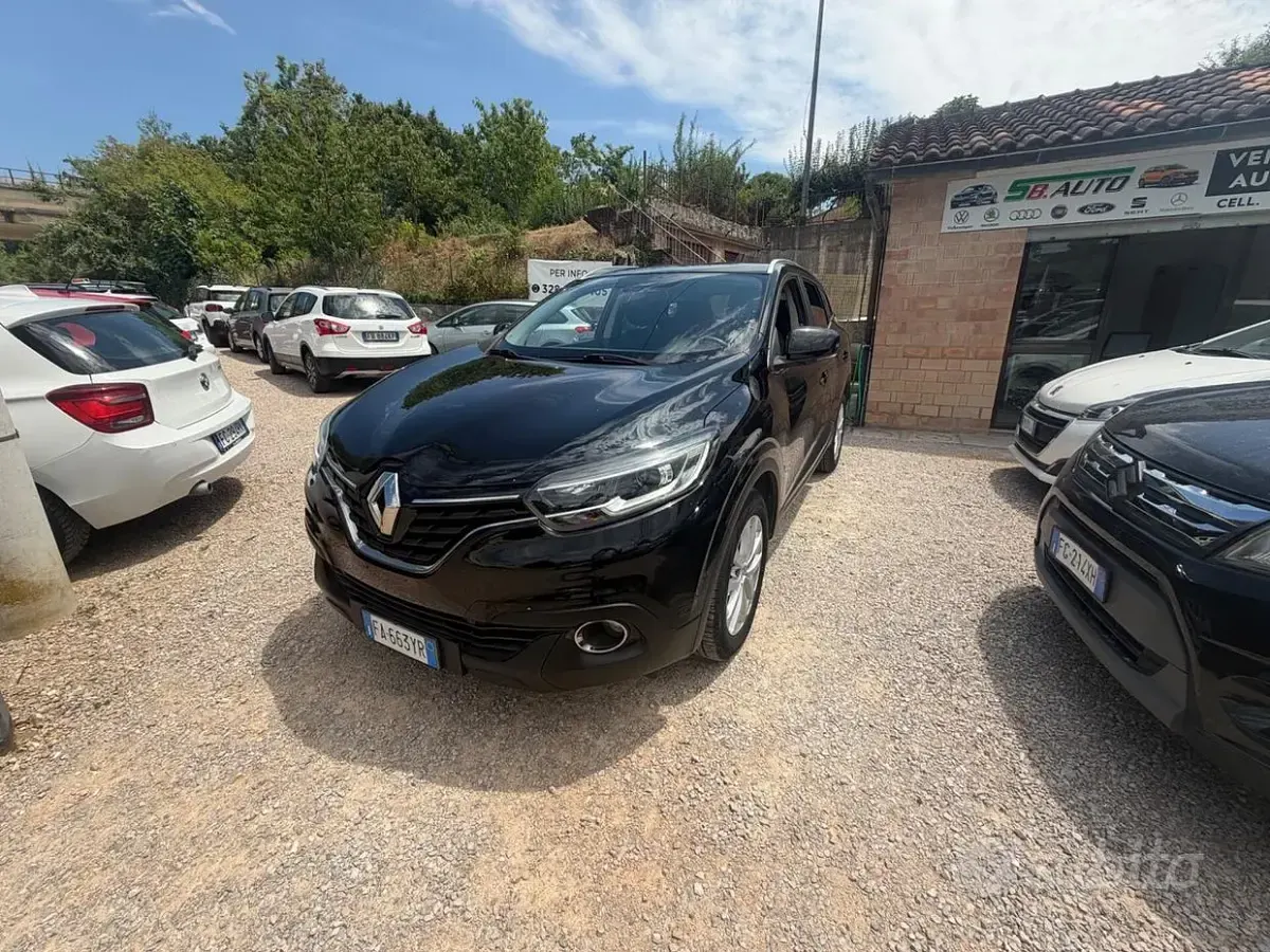 Usata Renault Kadjar Life 110 CV (80 kW) 2015 Nero SUV
