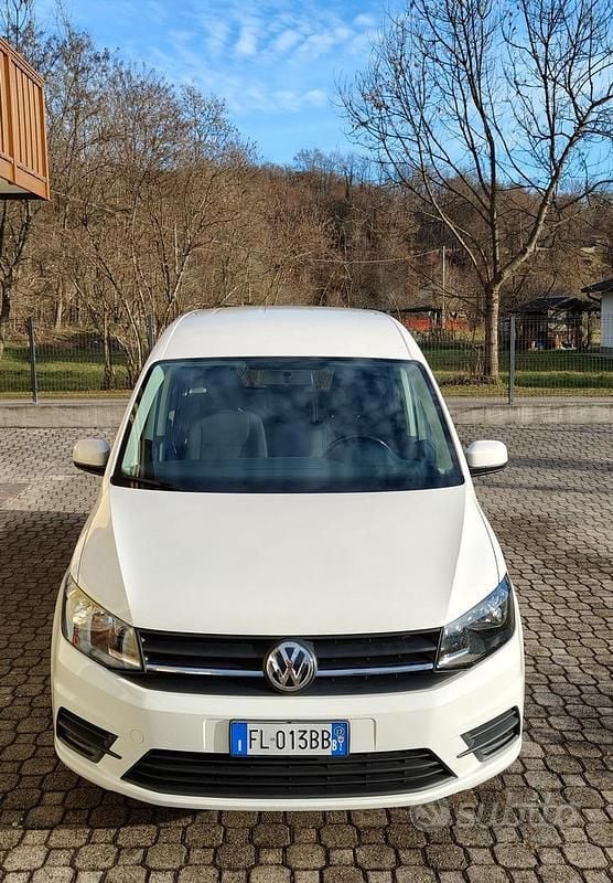 Bianco Usata 2017 VW Caddy Monovolume | 17.000 € (Molto cara) - Immagine 1/4