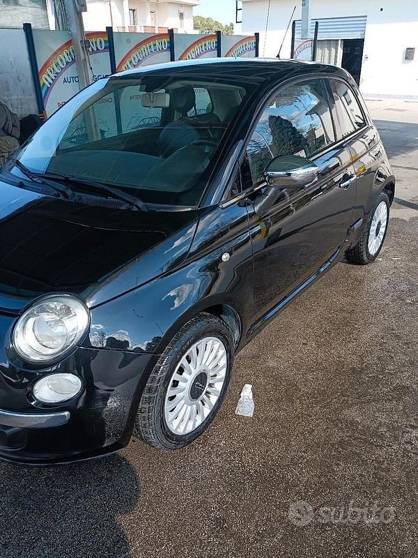 Usata Fiat 500 2011 Nero Berlina