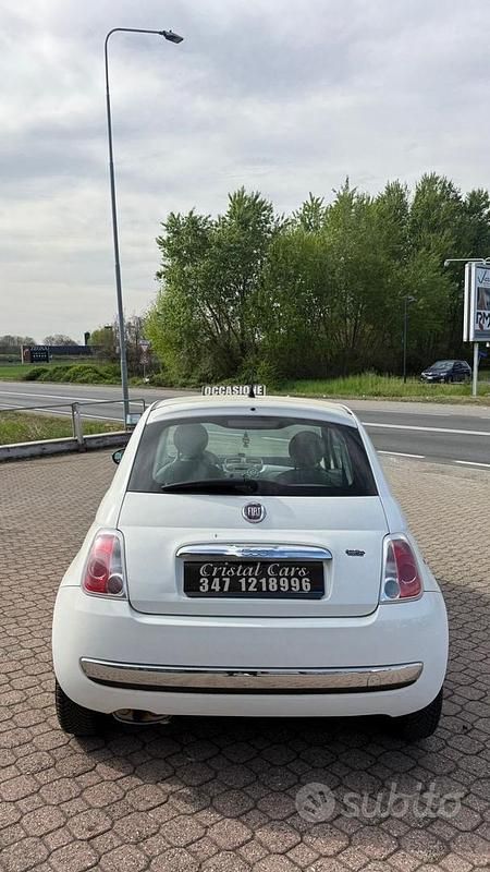Usata Fiat 500 69 CV (50 kW) 2008 Bianco Berlina