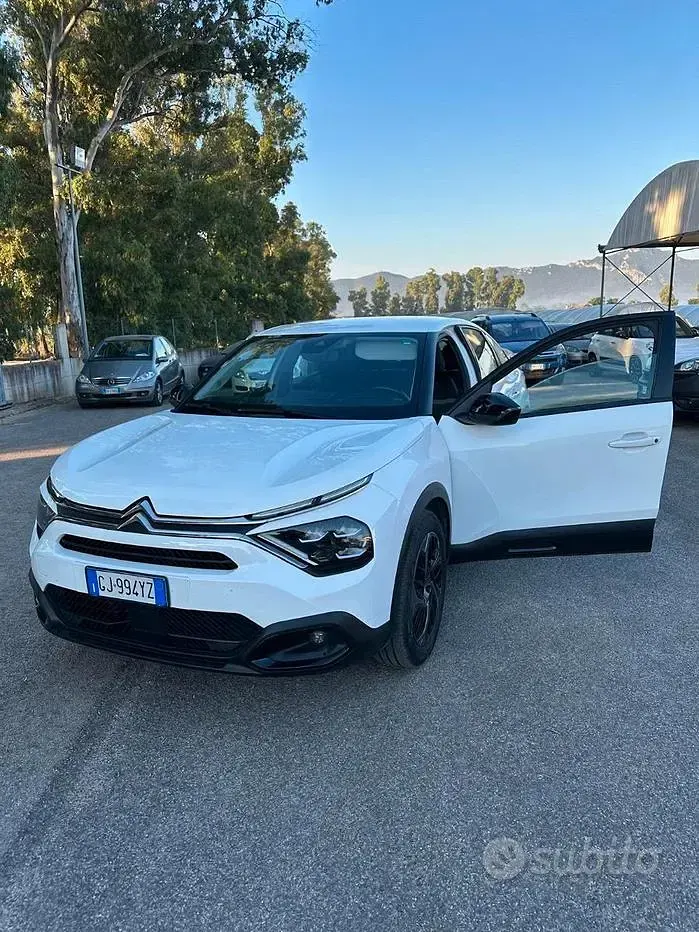 Usata Citroën C4 131 CV (96 kW) 2022 Bianco Berlina