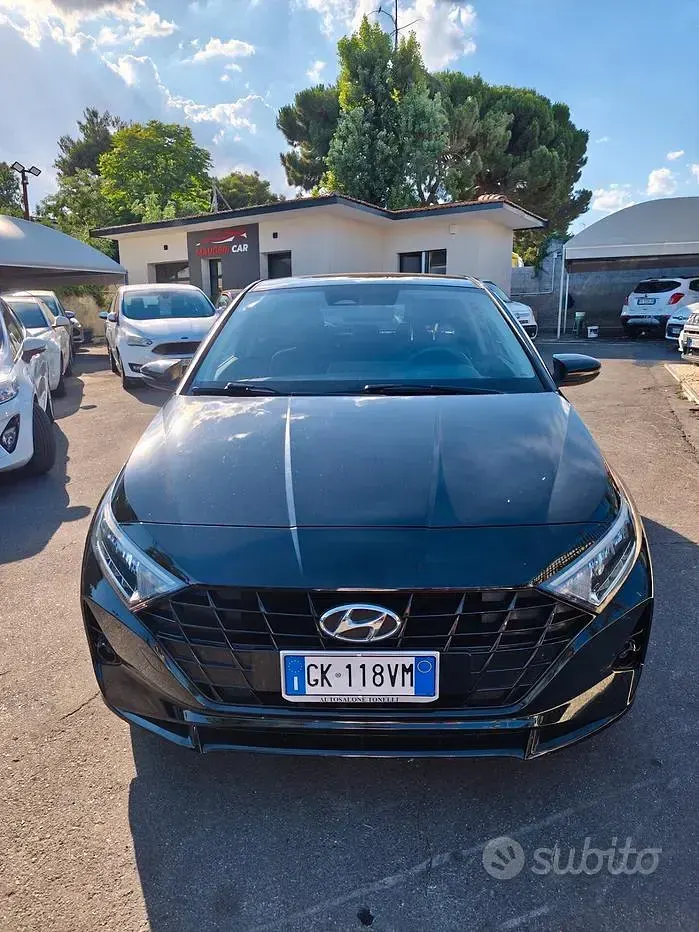 Usata Hyundai i20 84 CV (61 kW) 2022 Nero Utilitaria