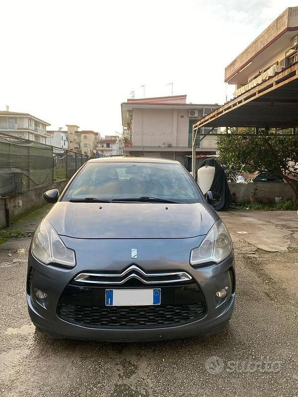 Usata Citroën DS3 95 CV (69 kW) 2010 Grigio Utilitaria
