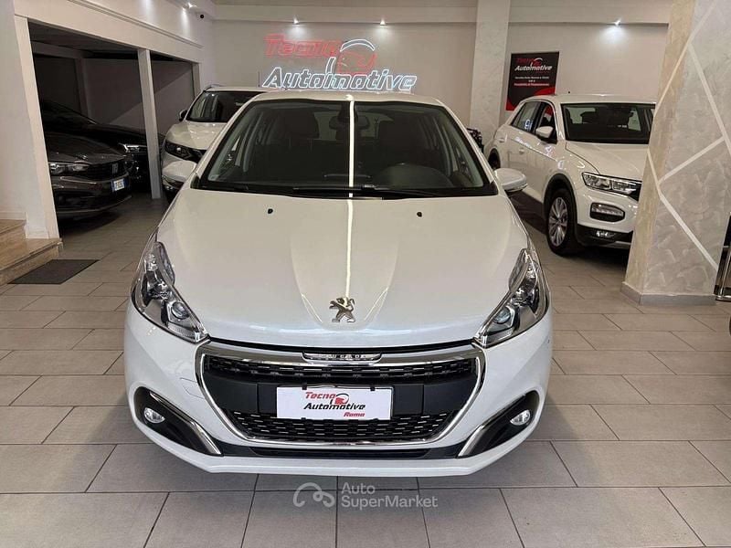 Usata Peugeot 208 Allure 83 CV (61 kW) 2018 Bianco Utilitaria