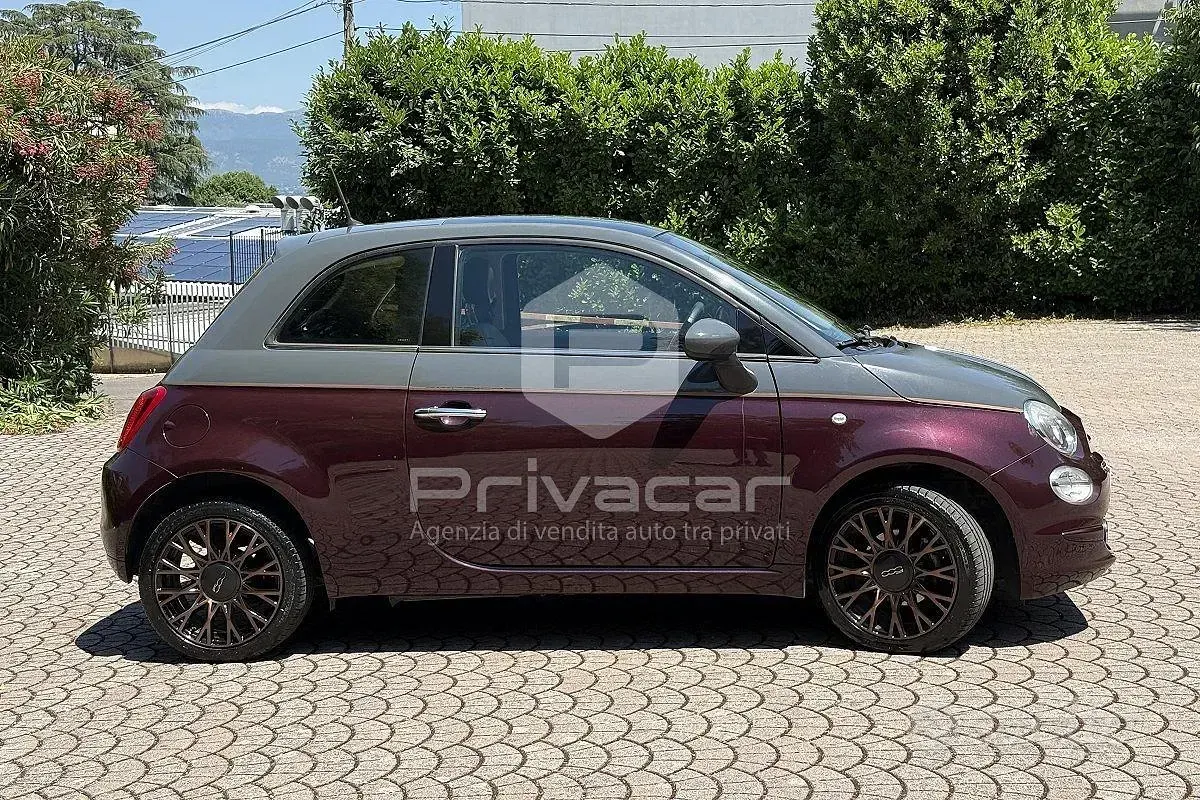 Usata Fiat 500 Collezione 69 CV (50 kW) 2019 Rosso Utilitaria