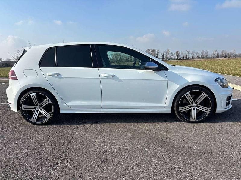 Usata VW Golf VII R 300 CV (220 kW) 2014 Bianco Utilitaria