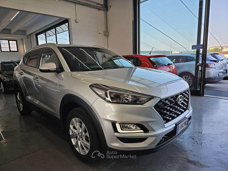 Usata Hyundai Tucson 116 CV (85 kW) 2019 Argento SUV
