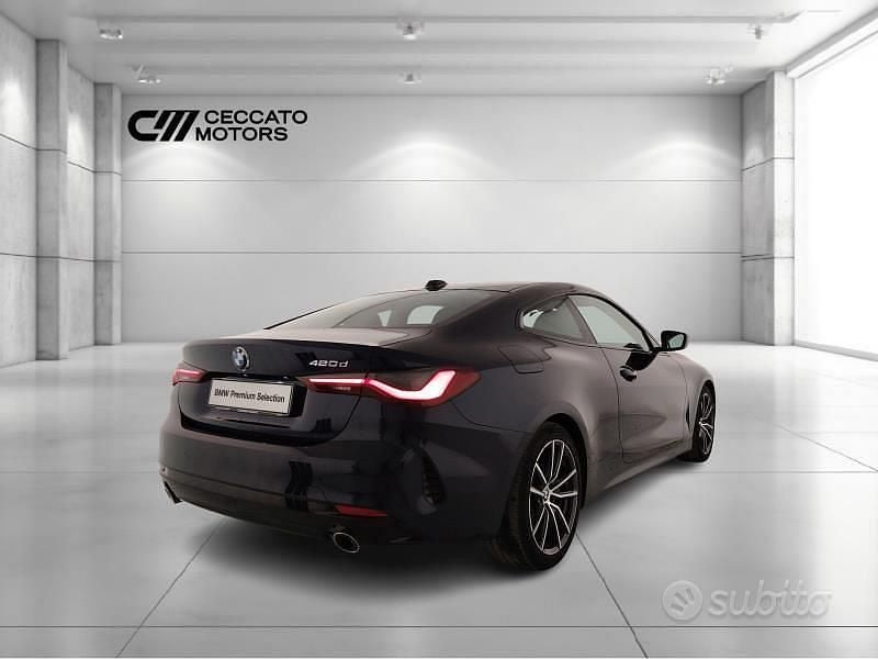 Usata BMW 420 M Sport 190 CV (139 kW) 2023 Blu Coupé