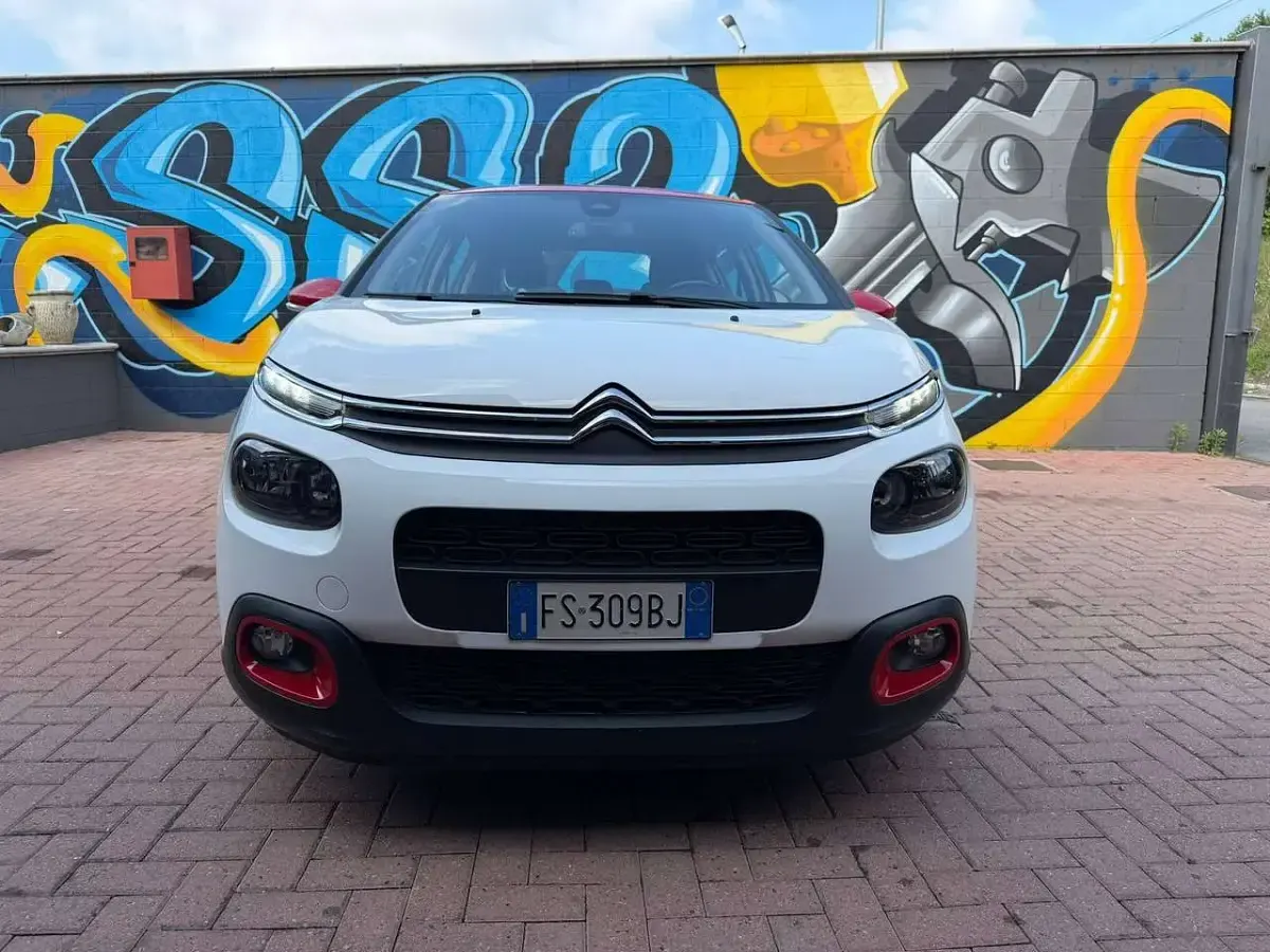 Usata Citroën C3 PureTech 82 CV (60 kW) 2018 Bianco Utilitaria