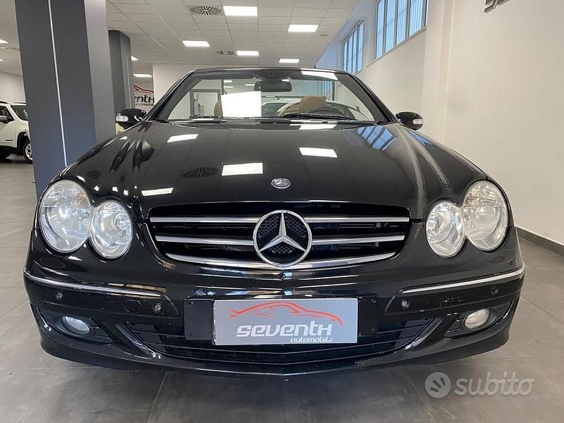 Usata Mercedes CLK200 Avantgarde 184 CV (135 kW) 2007 Nero Cabrio