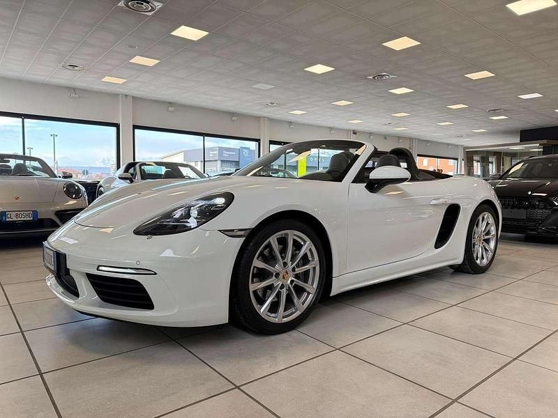 Usata Porsche 718 Boxster 299 CV (219 kW) 2016 Bianco Cabrio