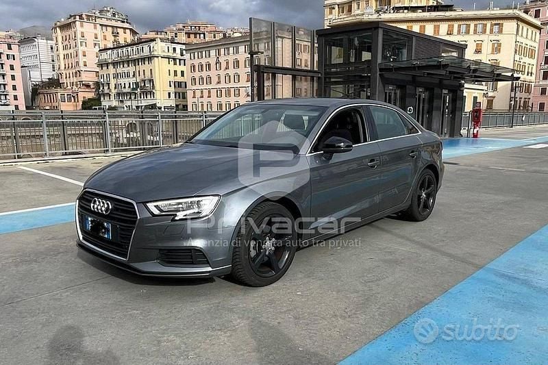 Usata Audi A3 Business 150 CV (110 kW) 2019 Grigio Berlina