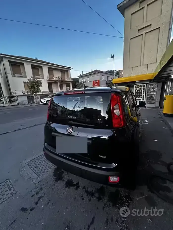 Usata Fiat Panda 2019 Nero Utilitaria
