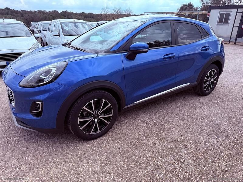 Usata Ford Puma S 123 CV (90 kW) 2022 Blu SUV