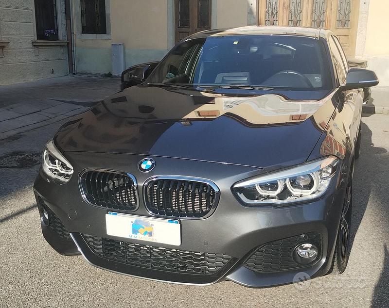 Usata BMW 116 M Sport 115 CV (84 kW) 2019 Grigio Utilitaria