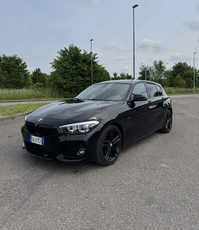 Usata BMW 118 M Sport 136 CV (100 kW) 2019 Nero Utilitaria