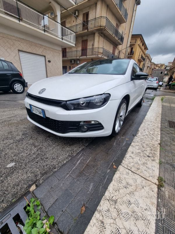 Usata VW Scirocco 200 CV (147 kW) 2008 Bianco Coupé