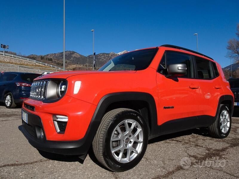 Arancione Usata 2020 Jeep Renegade Limited SUV | 18.900 € (Buon prezzo) - Immagine 1/4