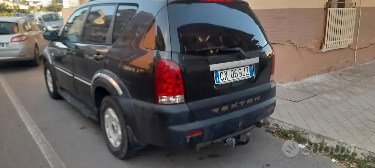 Usata SsangYong Rexton 165 CV (121 kW) 2005 Nero SUV